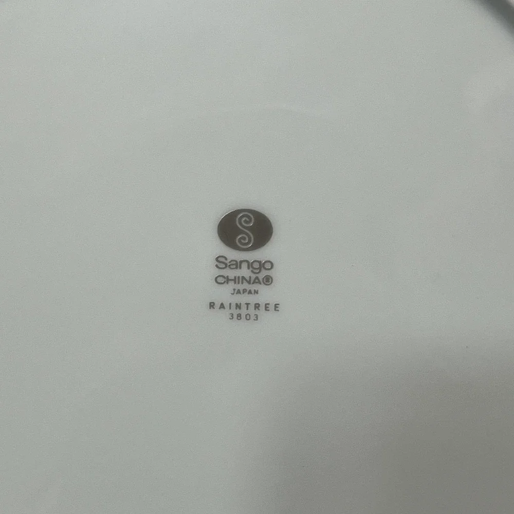 Vintage Sango Raintree 3803 Dinner Plate Floral Japan Porcelain Multicolor